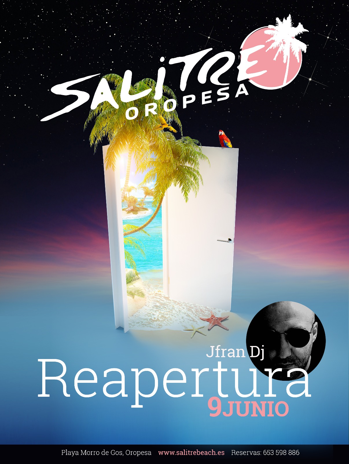 Cartel Reapertura Salitre